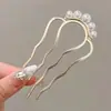 Peine de Cuatro Dientes Invisible Simple, Herramienta para Ordenar el Cabello, Pasador de Estilo Antiguo, Accesorio Hanfu, Pasador de Moda