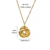 Collar Transfronterizo para Mujer, Acero Inoxidable Chapado en Oro de 18 Quilates, No se Desvanece, Forma de Corazón, Nicho, Lujo Ligero, Elegante Cadena para Clavícula Joyería, Nuevo