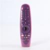 Funda protectora de silicona para control remoto de TV LG MR-600 MR-650, transparente, gruesa, a prueba de polvo y caídas.