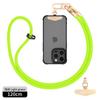 Cordão para Celular Pendurado no Pescoço Transversal 8mm Tira Trançada Corda Curta para Pulso Capa de Celular Cadeia de Cordão Atacado Fábrica