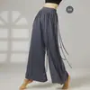 Roupa de Prática de Dança para Mulheres, Novo Cheongsam Clássico Chinês Melhorado de Gola Alta e Corte Justo, Top de Dança com Decote V