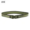 Cinto Tático Largo 5.0 Personalizado para Atacado ao Ar Livre, Cinto Externo Camuflado para Treinamento Militar de Estudantes, Cinto de Lona com Fivela de Plástico