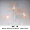Arreglos de Paisajismo de Mariposas Tridimensionales, Decoraciones de Fondo para Bodas, Escaparates, Adornos y Accesorios para Exteriores
