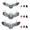 Accesorios de cadena de puente alto de acero de titanio Steel Warrior, joyería de acero inoxidable de moda al por mayor, collar con colgante de marca de moda con personalidad