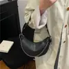 Bolsa de Corrente Nova Tendência 2025, Bolsa Dumpling Elegante e de Grande Capacidade, Cor Sólida, Versão Coreana Elegante, Bolsa Transversal de Ombro Único