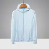 Roupa de Proteção Solar de Seda de Gelo para Homens, Roupa de Proteção Solar de Verão para Pesca para Homens, Jaqueta Feminina Solta, Respirável, Leve, Anti-UV