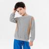 Suéter de algodão infantil moda Suéter infantil meninos manga comprida T meninas primavera e outono camisa de fundo Net Red 1 geração