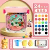 Deli Color Mud Barril de Seguridad Grado Alimenticio Plastilina Barro Mágico Infantil Juguete de Arcilla para Jardín de Infancia traje Venta al por Mayor