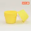 Soporte de papel rizado para pasteles al por mayor en oro y plata, película de horneado resistente a altas temperaturas, papel encerado, tazas de papel rizado blancas para pasteles
