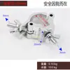 Pieza de conexión Hebilla Clip Soporte Aro Tubo de acero Estante Sujeción Aleación de aluminio Sujetador Cruz Universal