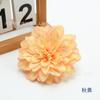 Pintura a óleo dália flor simulação crisântemo dália diy estudioso chapéu chapéu de sol flor decorativa caixa de flores com flores
