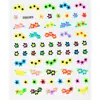 Novos Adesivos Coloridos para Nail Art para Meninos e Meninas, Adesivos de Unha Infantis, Flores Fofas, Borboletas, Padrões Pequenos, Adesivos de Nail Art para Atacado