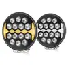 Jiuguang Personalizado Certificado Ce Ece 24V Ouka 9 Pulgadas Luces Puntuales para Parachoques Delantero