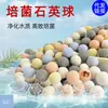 Esfera Oca de Quartzo Purificação Bioquímica Nano Qualidade da Água Casa de Cultura de Bactérias Bactérias Nitrificantes Aquário Material Filtrante de Purificação de Água Venda por Atacado