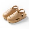 Zapatos bonitos de agujeros ins para mujer, combinan con todo, para uso exterior, sensación de caída, suela gruesa suave de EVA, sandalias de enfermera para playa, verano en la costa