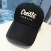 Gorra para mujer primavera y verano versátil moda letra grande Crear gorra de béisbol juvenil para hombre y mujer Gorra con visera a prueba de sol urbana