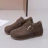 Suela gruesa con tacón oculto de 5 cm Zapatos Birkenstock para mujer 2026 nuevos zapatos casuales tipo slip-on perezoso cobertura total zapatos retro mom