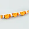 Soporte para Mopa de Aluminio Espacial Baño Balcón Baño Gancho de ABS Soporte para Mopa Drenaje Almacenamiento Clip para Mopa Montado en Pared