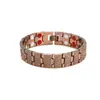 Popular Pulsera Magnética Ajustable de Amazon para Hombre, Pulsera Plegada de Aleación de Alta Gama Retro Ecológica con Patrón de Corteza