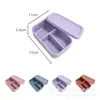 Lonchera de Silicona para Trabajadores de Oficina, Lonchera Apta para Microondas, Ligera, Elegante y Recipiente Conservador de Frescura