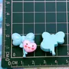 Corona de Flores Nube Brillante Alas de Mariposa Globo Pegamento Cremoso Funda de Teléfono Pegamento DIY Accesorios de Resina