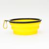 Tigela Dobrável para Pet Tigela de Silicone para Cachorro Tigela Anti-Tombamento para Comida de Cachorro Tigela de Arroz para Cachorro Utensílios para Comida de Gato e Cachorro Suprimentos para Tigela de Cachorro Tigela para Comida de Cachorro