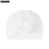 Nuevo Estilo Turbante Floral Grande para Mujer, Gorro de Tela Elástica para Ponerse de Tirón, Turbante Floral de Color Sólido Más Vendido en Amazon