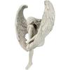 Perna transfronteiriça segurando estátua de anjo Irmãs Tianshi Diabo Satanás escultura de cabra para meditação decoração de casa decoração atacado