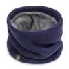 Cachecol de Ciclismo de Inverno para Homens e Mulheres, Gola de Lã, Cachecol Tricotado para Coluna Cervical, Cachecol com Forro de Fleece para Manter Aquecido