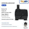 Bomba de água pequena USB DC com decoração de fluxo de água de artesanato leve spray de circulação de água umidificante bomba de bebida mudo bomba submersível