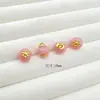 Fivela de Disco Estilo Chinês Contas Redondas de Imitação de Jade Suporte de Flor de Metal Botão Cheongsam Estilo Chinês Hanfu Cardigã Roupas Retrô Fivela Decorativa