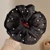 Diadema Elástica para el Cabello Moda Coreana Dongdaemun para Mujeres Tacto de Alta Gama Súper Grande Elástico Versátil Duradero Cuerda para el Cabello Goma Elástica