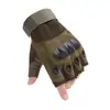 Guantes Tácticos de Medio Dedo Protectores para Entrenamiento de Combate de Fuerzas Especiales, Deportes al Aire Libre, Ciclismo, Transpirables, Antideslizantes