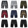 Comércio Transfronteiriço Shorts Esportivos de Malha de Algodão Masculino de Verão AliExpress Shorts Casuais de Cinco Pontos para Praia
