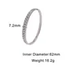 Moda Transfronteriza Pulsera Sencilla y Elegante Incrustada de Diamantes, Chapada en Oro, No se Desvanece, Lujo Ligero, Sensación de Alta Gama, Pulsera de Acero Inoxidable, Adecuada para Bañarse