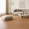 Azulejos de suelo de PVC gruesos autoadhesivos con imitación de veta de madera, cuero plástico, instalación directa sobre pisos de cemento, para uso doméstico, venta al por mayor desde el fabricante
