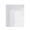 Bolsa con Cierre Gruesa Escarchada en stock Transparente Peva Ropa Interior Calcetines Toalla Ropa Bolsa de Almacenamiento de Plástico Auto-sellante
