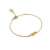 Pulsera de Nudo de Joyería Europea y Americana para Mujer Ins Tendencia de Personalidad Todo Combinable Joyería de Nudo wish Joyería Transfronteriza Amazon
