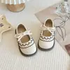 Zapatos de piel para niña 2026 otoño nuevo modelo zapatos de princesa para niña zapatos sencillos para bebé zapatos de piel para niño zapatos de piel versátiles de moda