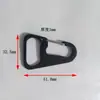 Ganchos Metálicos para Equipaje, Hebillas Gancho de Accesorios para Ferretería de Equipaje, Hebillas de Ferretería para Ropa