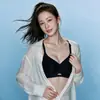 Pegamento de Gelatina Brocha Hueca Sin Costuras Moda Ropa Interior para Mujeres Sin Aros Pecho Pequeño Recogida Anti-Caída Recoge Lados Boobies Sujetador para Mujer