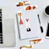 30 Marcapáginas Divertidos de Dibujos Animados de Animales Abstractos para Marcar Novelas, Pinturas, Regalos para Estudiantes, Premios para Maestros