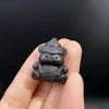 Overoles de Arborvitae Oso Accesorios DIY Materiales Hechos a Mano Pulsera de Cuerda Trenzada a Mano Pulsera con Colgante de Cuentas Accesorios de Juguetes Culturales