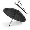 Paraguas Alemán Automático de Mango Largo para Hombre de Negocios Reforzado Resistente al Viento Paraguas Recto Simple Grande para Mujer para Tormenta de Lluvia para el Hogar