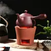 Estufa de Carbón Estufa de Carbón Estufa de Arcilla Roja Estufa Pequeña Estufa Carbón de Oliva Carbón Tetera Kung Fu Hervidor de Agua para el Hogar Estufa para Té