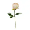 Flores de Peonía Artificiales de Cabeza Única Transfronterizas para Celebraciones de Bodas, Decoraciones de Salones de Bodas, Adornos para Sala de Estar del Hogar, Arte Floral Decorativo Suave