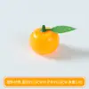 Mini Naranja de Azúcar Naranja Artificial de Plástico al por Mayor Personalizado Modelo de Naranja Fruta Falsa Decoración de Tienda de Frutas Accesorios para Disparos