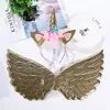 Adereços de Figurino para Performance de Dança, Asas Coloridas, Asas de Borboleta, Asas de Fada, Asas de Anjo, Asas de Unicórnio