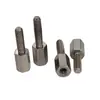 M3*L+8+10+12 Aislador de Poste Terminal Hexagonal de Acero Inoxidable 304 Postes Aislantes Postes Terminales Macho y Hembra Postes de Cobre Paso Único Roscas Internas y Externas