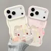 Capa para iPhone 17 Pro Max Tema Panda Bebê, Silicone para iPhone 16, Transparente para iPhone 14, Suporte Duplo para iPhone 12, para Mulheres para iPhone 15